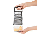 OXO Softworks Box Grater With Soft-Grip Handle & Storage Box