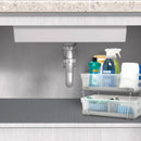 24"x4ft Horizontal Under Sink Mat Gray