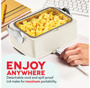 Heated Lunch Box - Cream