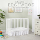Edgewood 4-in-1 Convertible Mini Crib - White