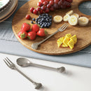 Coastal Metal Spoons and Forks Set