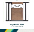 Easy Install Modern Farmhouse Gate Wood