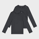 Youth Compression Long Sleeve Shirt Medium - Black