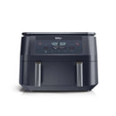 6-Quart 2-Basket Air Fryer - Gray