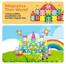 Magnetic Tile Building Set - 101 Pieces