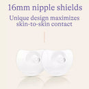 Contact Nipple Shield with Case - 16mm - 2ct