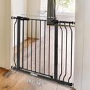 Baby Gate for Stairs Doorways, 29.1” to 33.8”, 30” Tall - Graphite