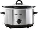 4.5-Quart Manual Slow Cooker - Silver