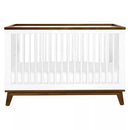Scoot 3-in-1 Convertible Crib with Toddler Bed Kit - White/Natural Walnut
