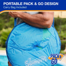 Recliner Pool Float Swim Lounger - Blue