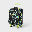 Kids' Softside Carry-On Spinner Suitcase - Black