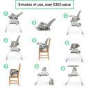 Proper Positioner Create Up Multi-Mode Folding High Chair - Soulful Skies