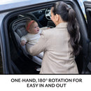 Intuitive Travel System with Rotating Infant Car Seat - Gray