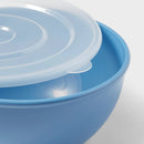 Plastic Mixing Bowl Set with Lids - 6-Piece