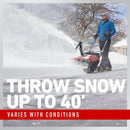 Toro Power Clear 821 QZE (38757) 21" Snow Blower Single-Stage Electric Start Toro Premium 252cc Engine