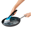 Soap Dispensing Dish Brush Set - Black