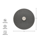 Stainless Steel Odor Absorbing Splatter Screen