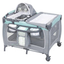 Nursery Center Playard - Cozy Mint