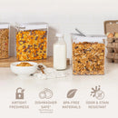 Airtight Cereal Container Set - Snow