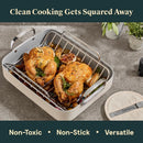 Roasting Pan with Rack - Black