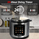 Bluebow 6.5 Quart Electric Pressure Cooker - 8-In-1 Multi-Cooker