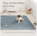 Kids Play Mat - Pacific Blue - Rectangle