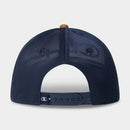 Adult Faux Suede and Corduroy Baseball Hat - Brown