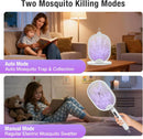 Electric Fly Swatter Racket - White