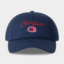 Adult Script Jersey Baseball Hat - Navy