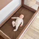 Baby Delight Lunaire Organic Crib - Mocha