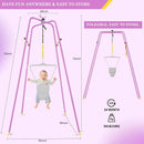 Height-Adjustable Baby Jumper - Purple