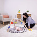 Easy-Fold Wooden Play Gym - Natural Wood