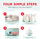 Deluxe Egg Cooker - Aqua