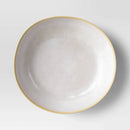 Coastal 92 Fl Oz Melamine Plastic Serving Bowl - Ivory