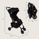 Compact Plus Travel Stroller - Black