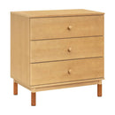 Gelato 3-Drawer Changer Dresser with Removable Changing Tray - Honey