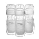 Anti-Colic Nurser Bottles - Clear - 8 Oz (3 Count)