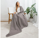Waffle Blanket for Adults, Extra Large - King 108" x 90”, Charcoal