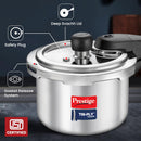 Prestige Svachh Triply Stainless Steel Pressure Cooker 1.5 Liter
