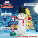 6 Feet Inflatable Christmas Decoration With Built-in Snowflake Projector