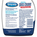 Sprayway Original Scent Glass Cleaner 32 oz Liquid, Pack of 6