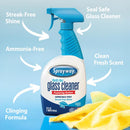 Sprayway Original Scent Glass Cleaner 32 oz Liquid, Pack of 6