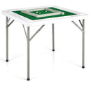 4-Player Mahjong Game Table With Iron Frame