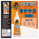 Gorilla White Silicone All Purpose Sealant 2.8 oz, Pack of 6
