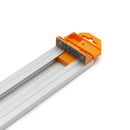 BORA 546036 Clamp Edge Guide, 43-1/2 in L, 3 in W, Aluminum