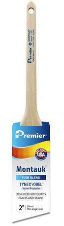 Premier Montauk 2 in. Firm Thin Angle Sash Paint Brush, Pack of 6