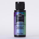 FolkArt Dragonfly Glaze Violet-Blue-Green Hobby Paint 2 oz, Pack of 3