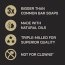 Duke Cannon Midnight Swim Sandalwood + Lavender Scent Bar Soap 10 oz 1 pk