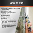 DAP Silicone Max Black Silicone All Purpose Sealant 10.1 oz, Pack of 12
