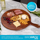 Acacia Wooden Cheese Serving Board - Espresso
